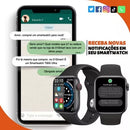 Smart Watch com 3 pulseiras